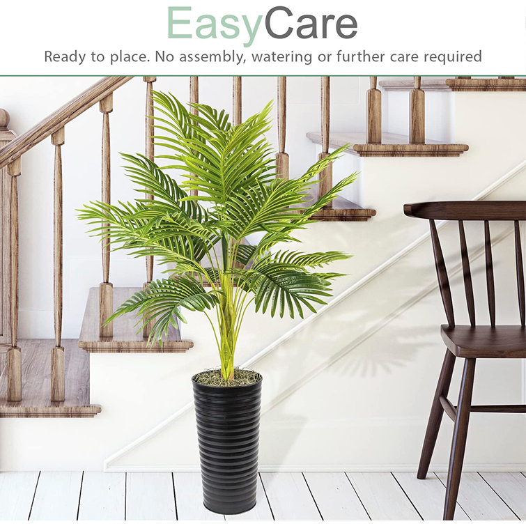Primrue 48'' Faux Palm Plant in Planter Wayfair Canada